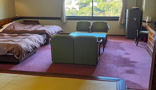 Standard Japanese Western Style Room with Bath (Garden View), Non-Smoking