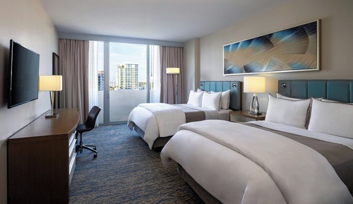 Room, 2 Queen Beds, Balcony, Bay View