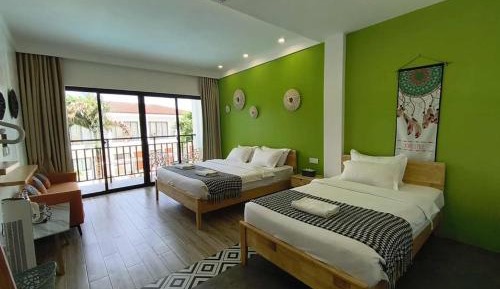 Family Room with Balcony