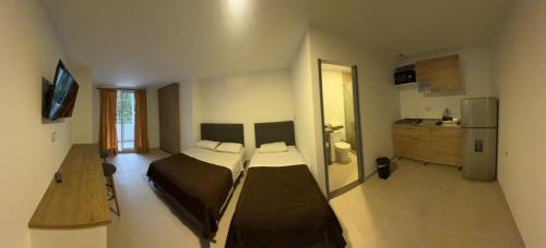 Studio Apartment with Balcony