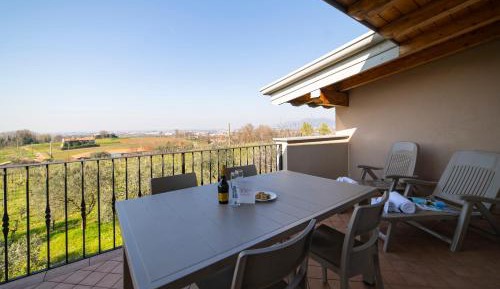 Two-Bedroom Apartment with Balcony and Terrace