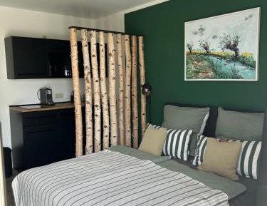 Studio Apartment with One Double Bed