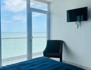 Three-Bedroom Apartment with Water View