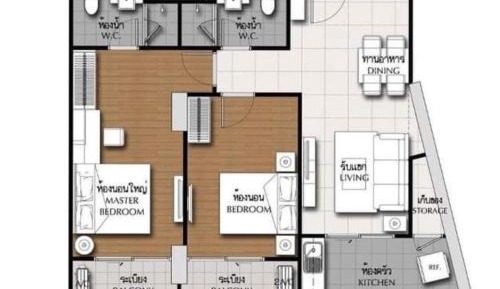Two-Bedroom Apartment