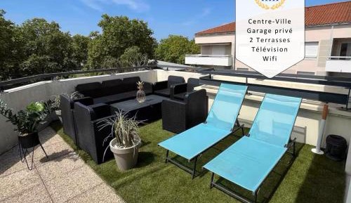 Two-Bedroom Apartment with Terrace