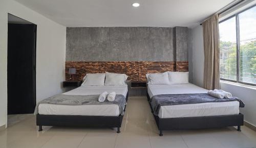 Standard Double Room with Two Double Beds