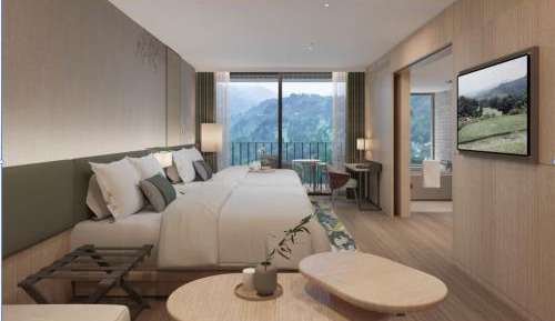 Premier Suite - 2 Double Beds - 58 Sqm - Garden View - Balcony