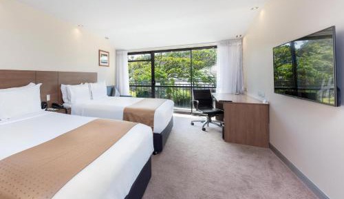 Standard Double Room with Two Double Beds - Disability Access