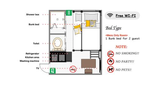 Twin Room with Shower