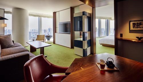King Suite with Two King Beds and City View