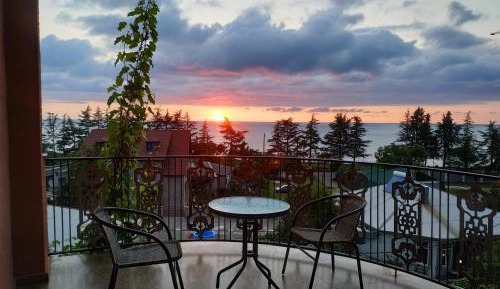 Deluxe Double Room with Balcony and Sea View