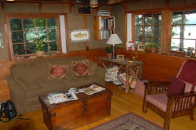 Saranac Lake Cabin | The Mark Twain Camp/L. Saranac Lake