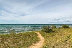 Cross Village House | Cranmer Hearth Lakehouse - Northern MI Beachfront
