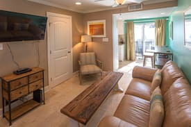 Tybee Island Apartment | Paradise at Pavilion Walk:3 Blocks to Beach & Pier