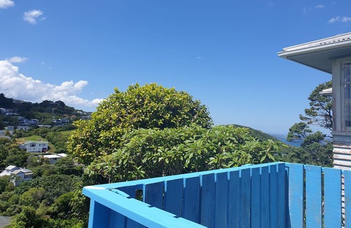 Newlands House | Blue deck house in Newlands - nice views