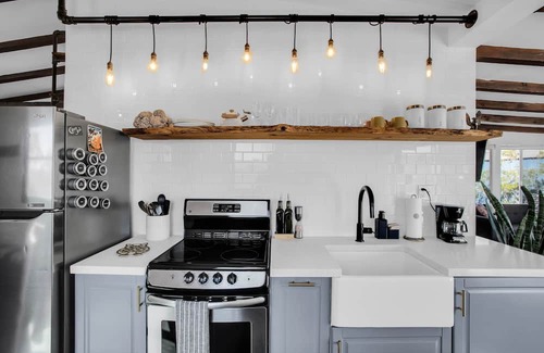 Joshua Tree Cabin | The Moon Cabin, A Rustic & Romantic Weekend Escape + Fireplace