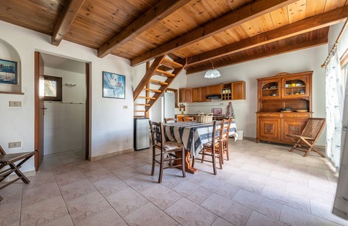 Sant'Antioco Apartment | Apartment 'Ambra One' with Mountain View, Private Garden & Terrace