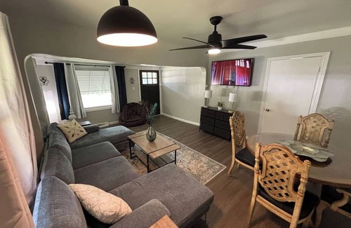 Woodmere House | Room in Beachwood: 1 Bedroom, King bed.