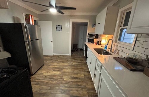 Woodmere House | Room in Beachwood: 1 Bedroom, King bed.