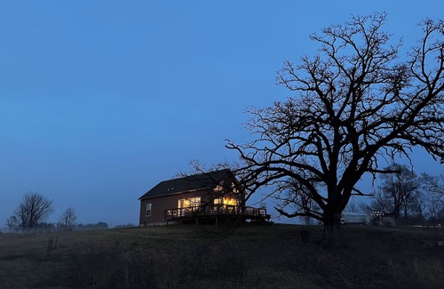 Milan Cabin | Cozy cabin on family farm. Surrounded by nature, yet close to the Quad Cities.