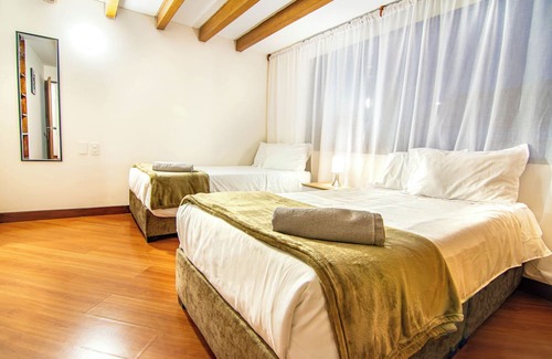 Suba House | Brand New 400 square Colonial House ~ Wooden Accent in Safest North Zone Bogotá