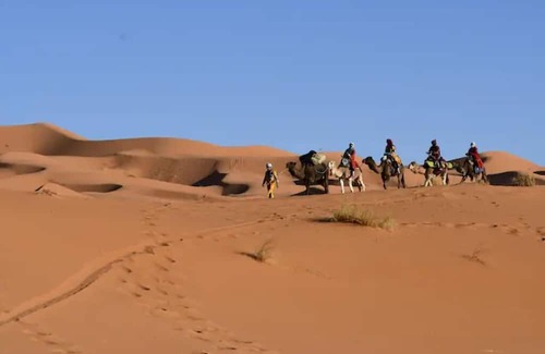 Hassilabied RV Rental | Primitive tent in the desert