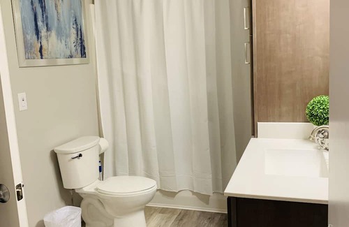 Downtown St. Paul Apartment | Downtown Furnished 2BR, 2BA Apt 103 by R7 Lofts