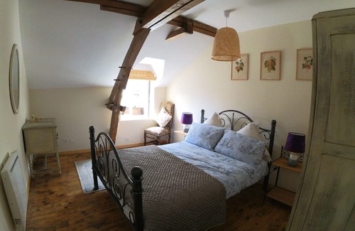 Bersac-sur-Rivalier Bed & Breakfast | Double room with garden view