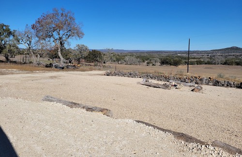 Comfort RV Rental | RV Pad in the beautiful Texas hill country at Sunburst RV Camp