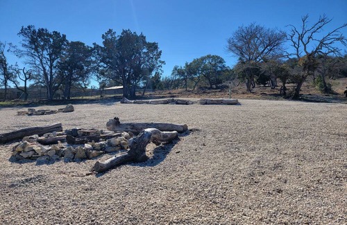 Comfort RV Rental | RV Pad in the beautiful Texas hill country at Sunburst RV Camp