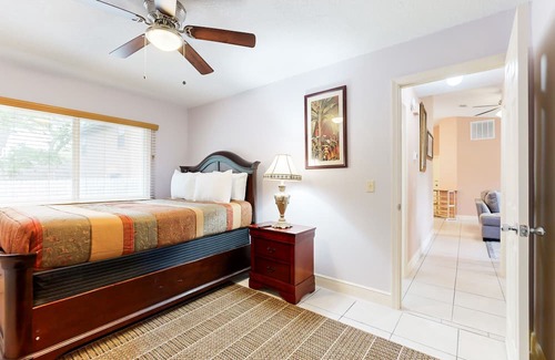 Arlington House | Charming retreat with a large patio, yard & central AC