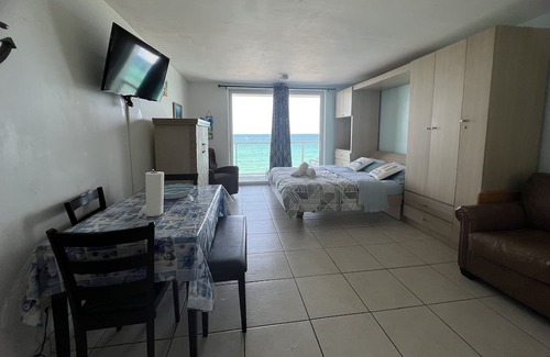 Sunny Isles Beach Condo | Wake up to the sound of waves crashing on the shore and enjoy a cup of coffee.