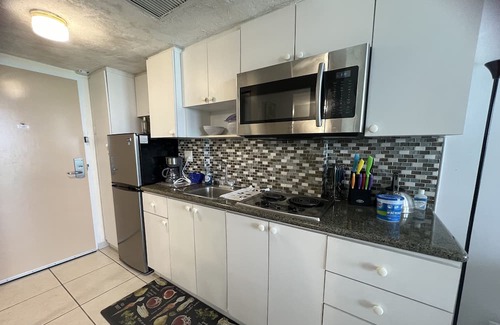 Sunny Isles Beach Condo | Wake up to the sound of waves crashing on the shore and enjoy a cup of coffee.