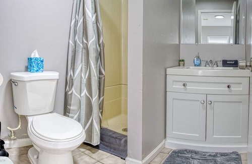 Taylor Apartment | Discover the epitome of comfort in this 4-bedroom, 3-bathroom haven.