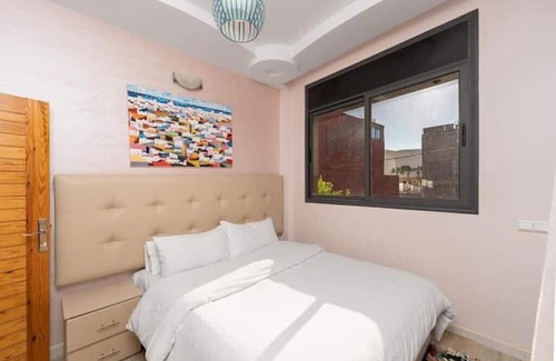 Imsouane Apartment | Imsouane Bay: 1 Schlafzimmer: Wohnung mit Balkon/meerblick