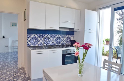 Giungano Apartment | Ferienwohnung Felice 3 in Castellabate mit Meerblick und Privater Terrasse