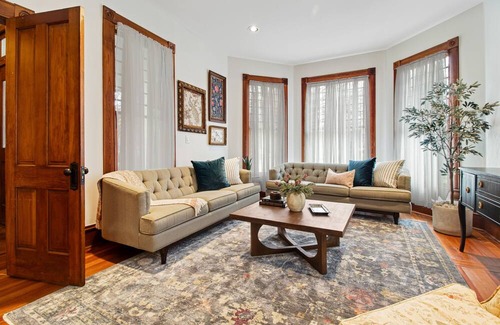 West End House | Spacious & sun-filled retreat with a large patio, game room, & great location