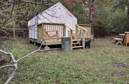 West Livingston RV Rental | Tentrr State Park Site - Texas Lake Livingston State Park - Site C - Single Camp
