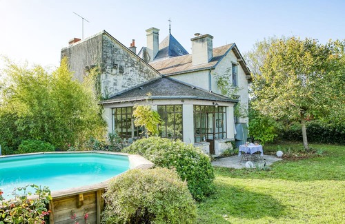 Breze House | Le Gîte du Château Fouquet - Piscine privée