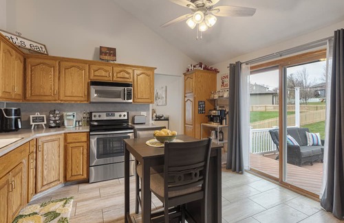 North Central Omaha House | Family-Friendly 3BR Home with Easy I-680 Access
