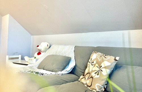 Prieros Apartment | Bright, large vacation apartment with balcony & air conditioning on Langer See in Prieros