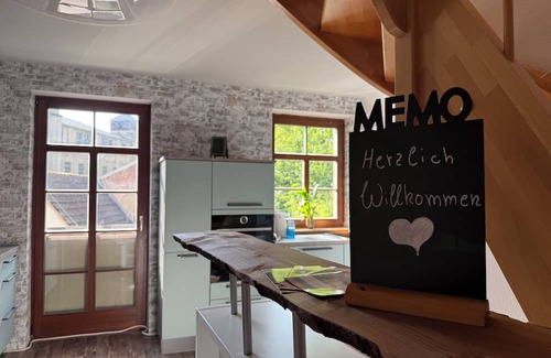 Frankenberg Apartment | "Romantic time-out at the weir - café and nature right on the doorstep"