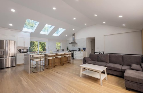 Salem House | Luxury Family Home with Private Yard in Salem- parking included