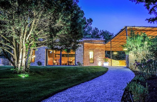 Saint-Romain-en-Viennois House | MAS 5* SPA SAINT QUENIN-26PEOPLE-AIR-CONDITIONING-HEATED POOL-JACUZZI-SAUNA