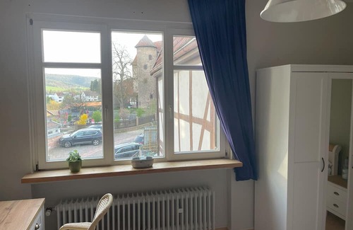 Schlitz Apartment | Room 'Friedrich' with Shared Terrace and Wi-Fi