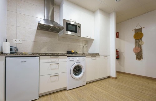 Burela Apartment | Sophie Apartments 'Mediano' with private terrace and Wi-Fi