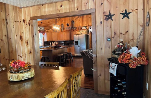 Abbot Cabin | Relaxing in the peaceful woods of Northern Maine is the goal here at the Lodge