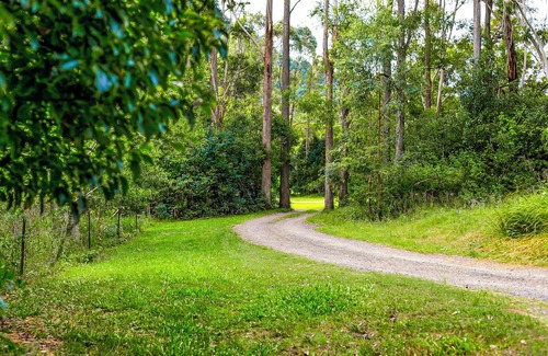 Pinbarren Cottage | Shadowed by both Mt Cooroora and Pinbarren Mountain