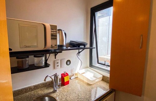 Jardins Apartment | Flat in Jardim Paulista - 12 min from Paulista Avenue - Queen bed and sofa bed