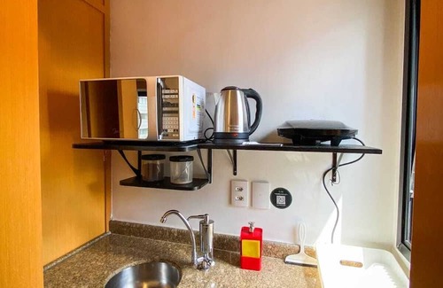 Jardins Apartment | Flat in Jardim Paulista - 12 min from Paulista Avenue - Queen bed and sofa bed